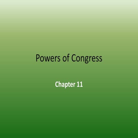Chapter 11 presentation