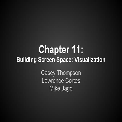 Chapter 11 ssm project