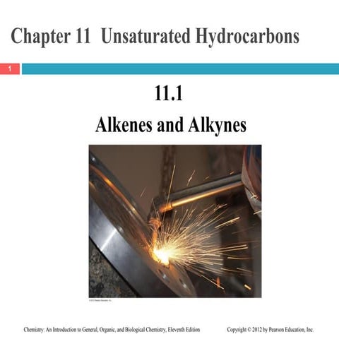 Chapter 11  Unsaturated Hydrocarbons.ppt