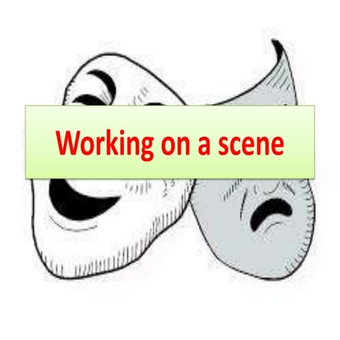 working on a scene | PPTX