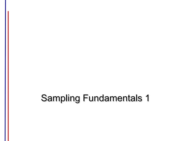 Chapter11ws sampling