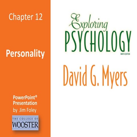 PSY 150 403 Chapter 12 SLIDES