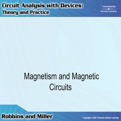  Magnetism and Magnetic Circuits