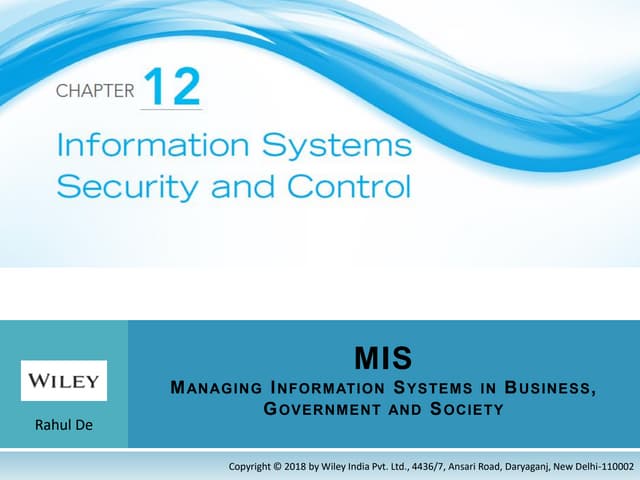information control and Security system