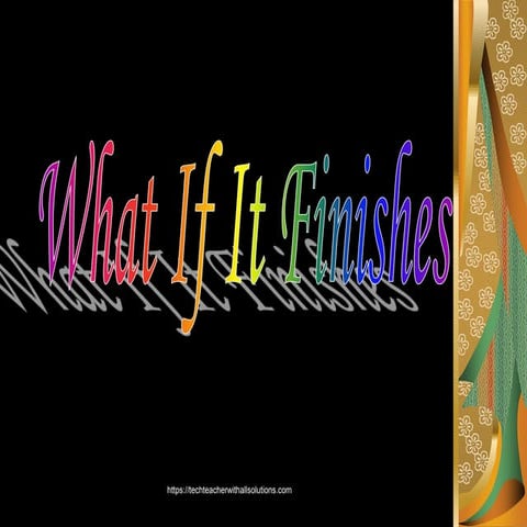 class 5 EVS Chapter 12- what if it finishes