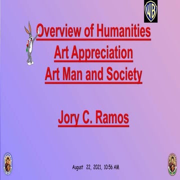 art appreciation chapter 1 2 3 