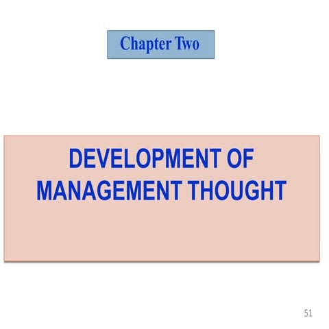 Management thought | PPT