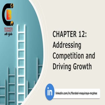 Chapter 12: Addressing Competition and Driving Growth 
