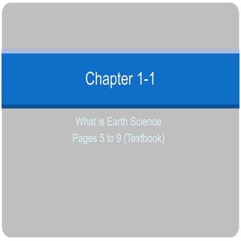 Mr. Motuk 8th Grade Science:  Chapter 1