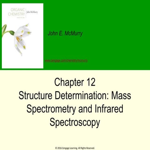 ORGANIC CHEMISTRY CH 12 BY MCMURRY 20233 | PPTX