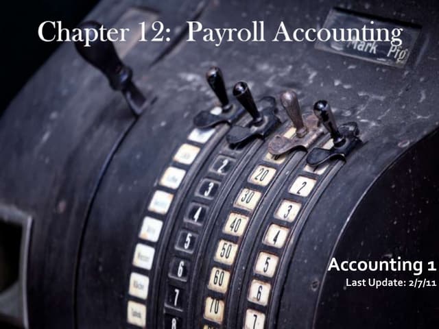 Chapter 12 Class Power Point | PPTX