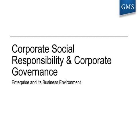 Chapter 12 CSR and Corporate Governance.ppt