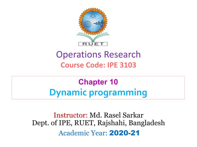 Chapter 12 Dynamic programming.pptx