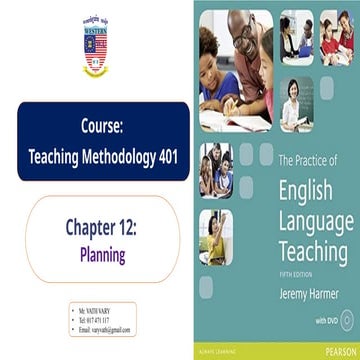 CHAPTER 12 Lesson Planning (English Language Teaching).pptx
