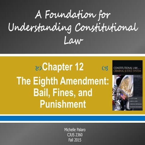 Constitutional Issues - Chapter 12