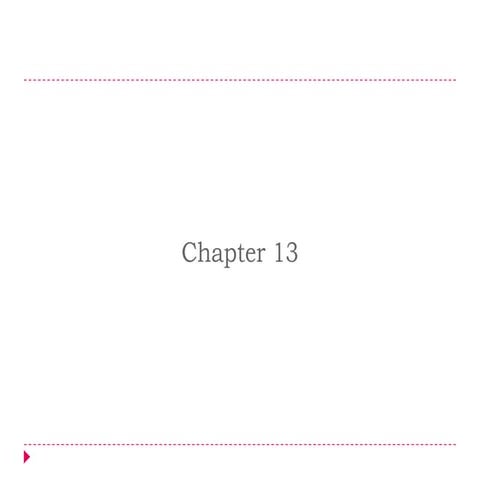 Chapter 13 | PPTX