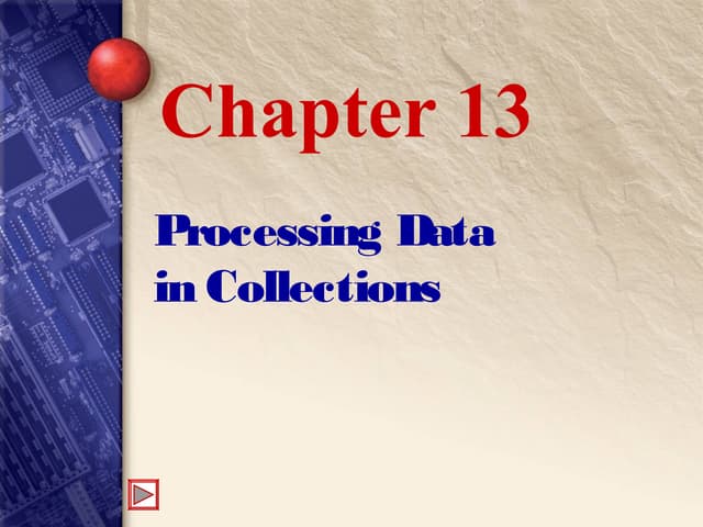 Chapter 13 | PPT
