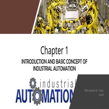 Introduction and Basic concept of automation