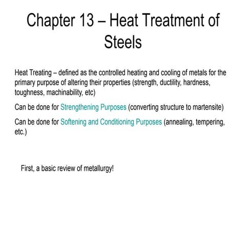 Chapter 13 â€“ Heat Treatment of Steels.ppt