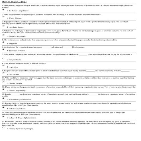 Chapter 17 stress and health | DOCX