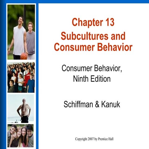 Chapter 13 Subcultures