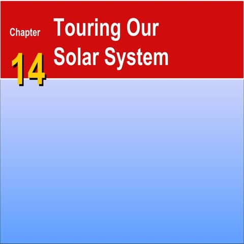 Touring Our Solar System