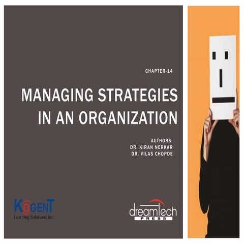 Chapter 14 management strategies in an organization