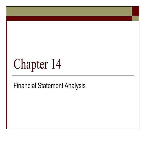 Chapter 14-511 (1).ppt financial statments | PPT