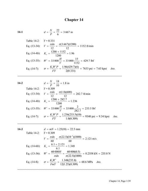 Chapter 14 Solutions Pdf Chapter 14 Solutions Pdf