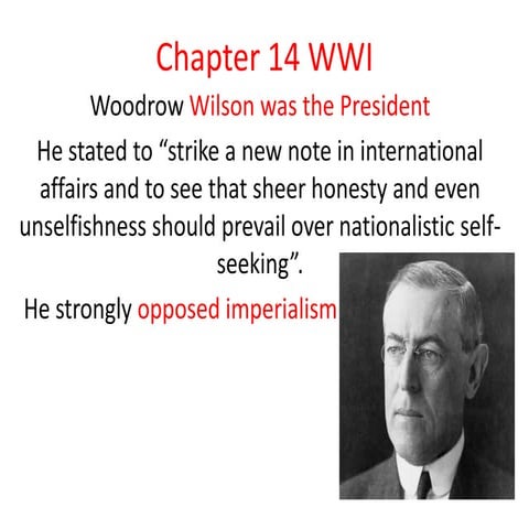 World War 1 | PPTX