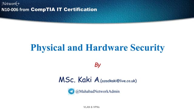 physical and hardware security(http://4knet.ir)