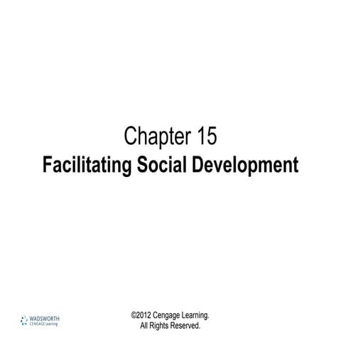 The role of parents and teachers in teaching Social skills to children ...