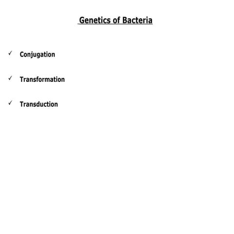Chapter 15 bacterial gene