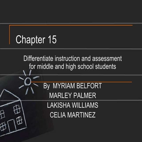 Chapter 15 powerpoint presentation final | PPTX | Special Education ...