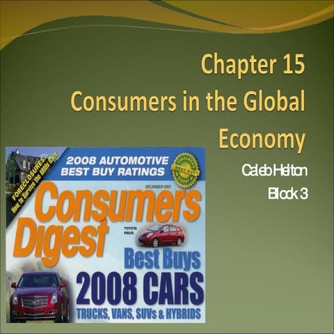 Chapter 15 Slideshow | PPT