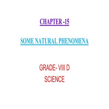 Ch 15 VIII Science Natural Phenomena.ppt