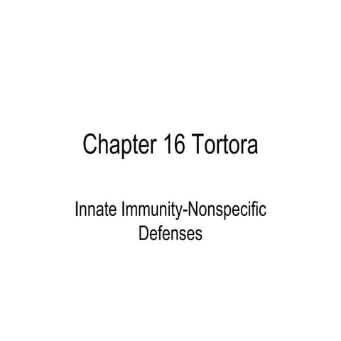 Chapter 16 Tortora