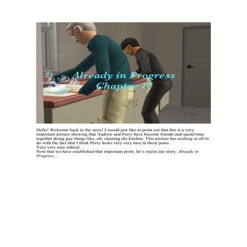 Already in Progress, Chapter 17