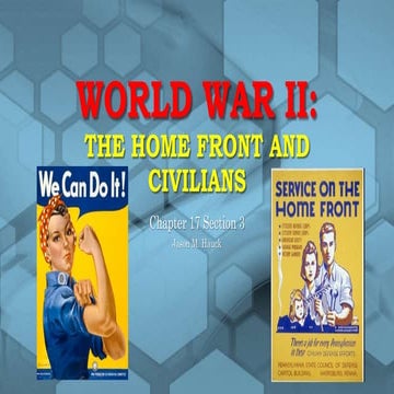 Chapter 17 section 3 power point