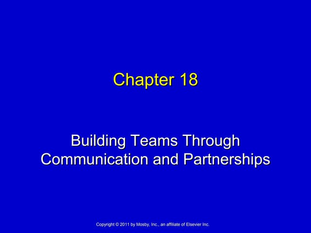 Chapter 18 | PPT