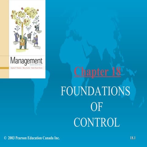 Chapter 18   Foundations Of Control