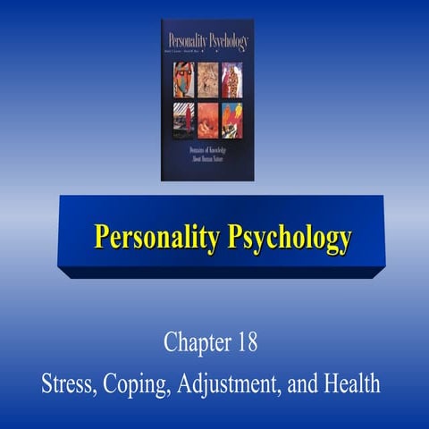 Chapter 18   health and personality