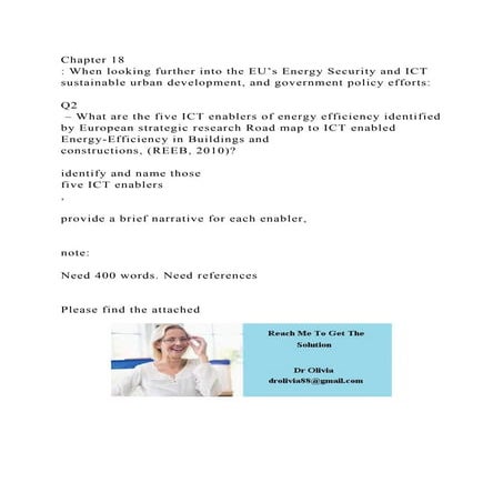 Chapter 18 When looking further into the EU’s Energy Security and.docx