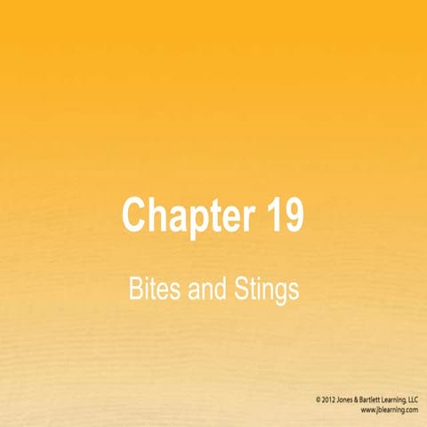 Chapter 19 Bites and Stings