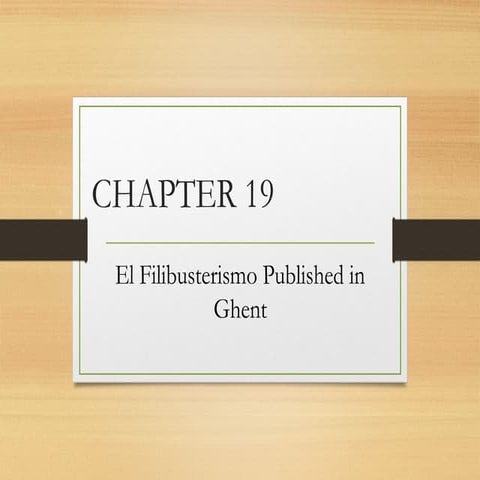 Chapter19 el filibusterismo