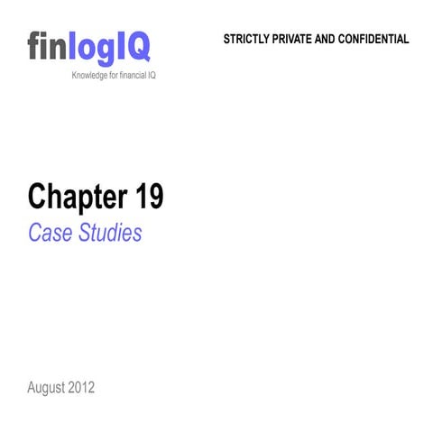 Chapter 19 notes 2012 08 05