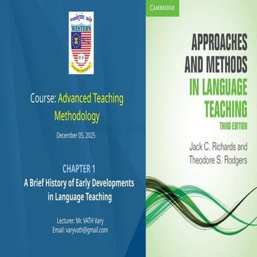 Chapter 1 A Brief History of Early Developments  in Language Teaching.pptx