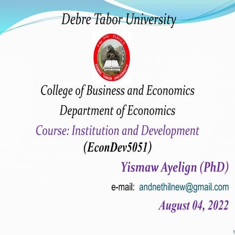 Chapter 1 and 2 Institution and Development.pptx