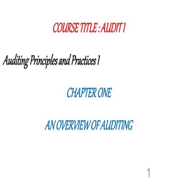 chapter 1aud.ppt