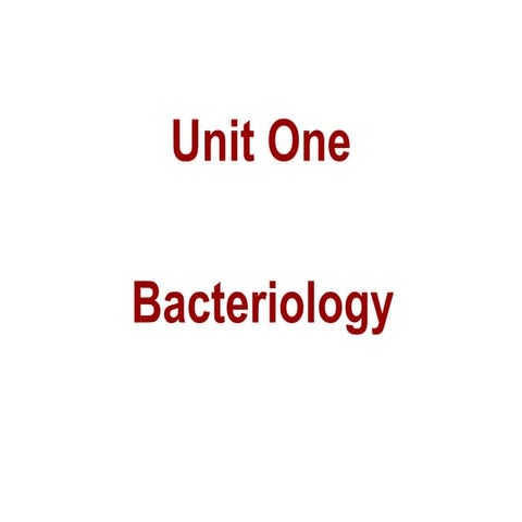 Chapter1 cell structure of bacteria